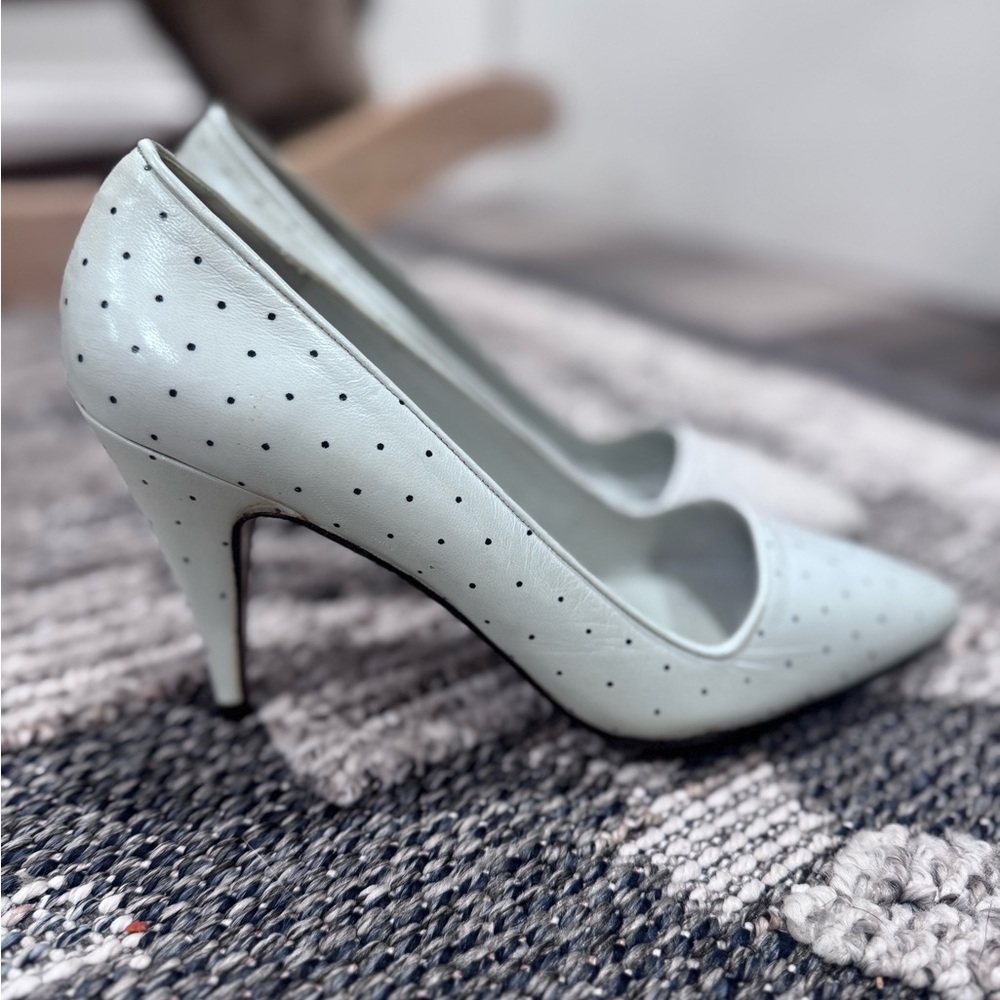Elegant Polka Dot Heels